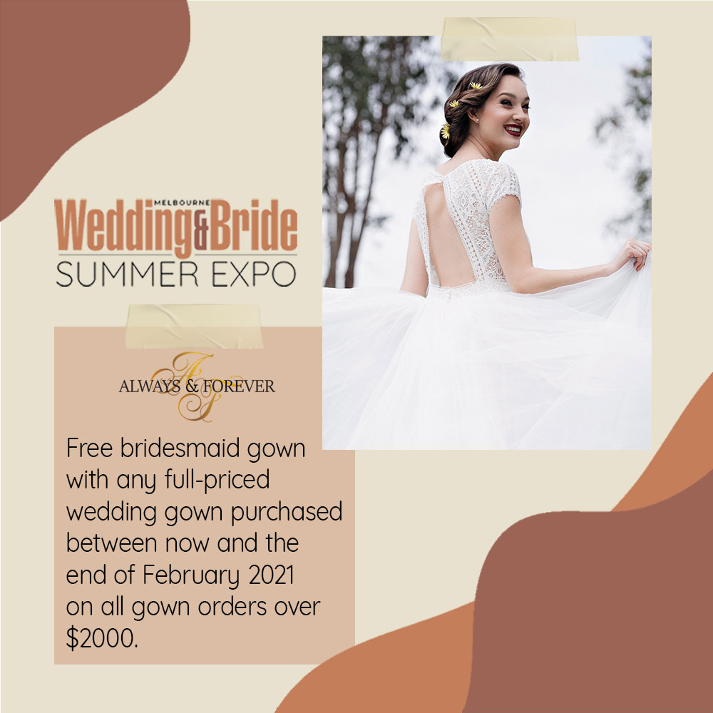 Melbourne Bridal Expo Competition Marry-Me-Helley