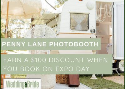 Penny Lane Photobooth – Receive a $100 discount on your Photo Booth Experience