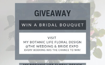 My Botanic Life Bridal Bouquet Giveaway