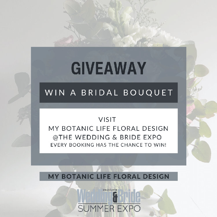 My Botanic Life Bridal Bouquet Giveaway