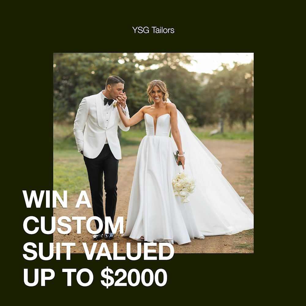 Win a custom suit from YSG Tailors