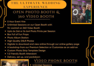 Get 50% Off A Package with Click, Shoot Entertainment