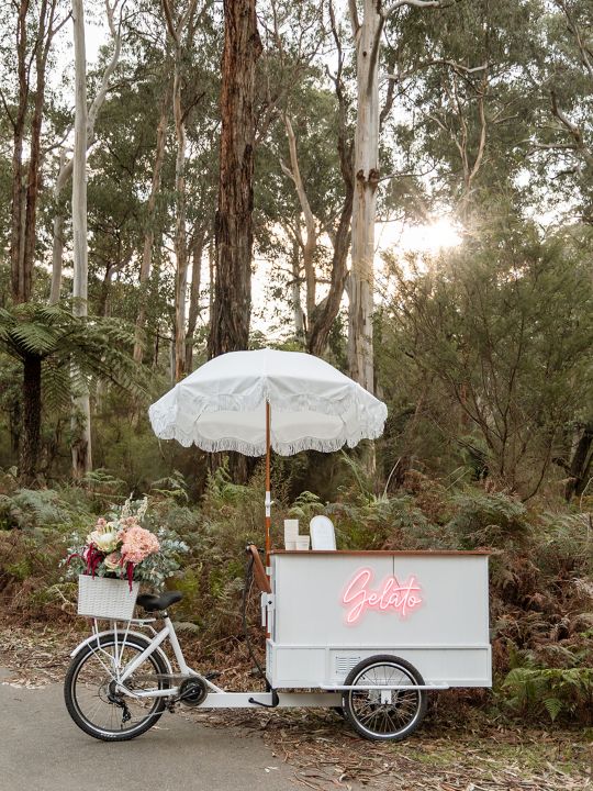 Yarra Valley Gelato Cart Kat's Cakes Melbourne