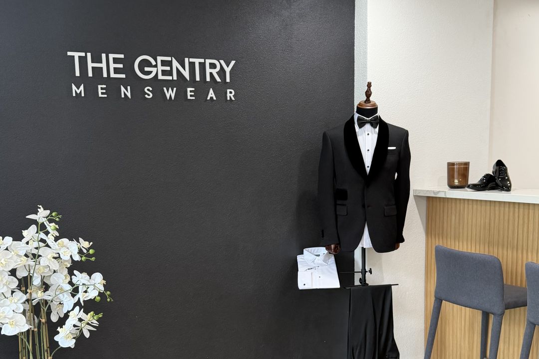 The Gentry Menswear Sweet Ice Cream Photography wedding reception rustic style long benches hall exposed rafters